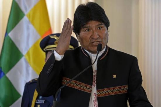 Morales renuncia à Presidência da Bolívia