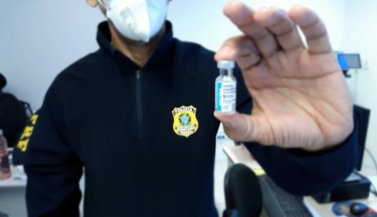 Vacinação para os primeiros Policiais da PRF