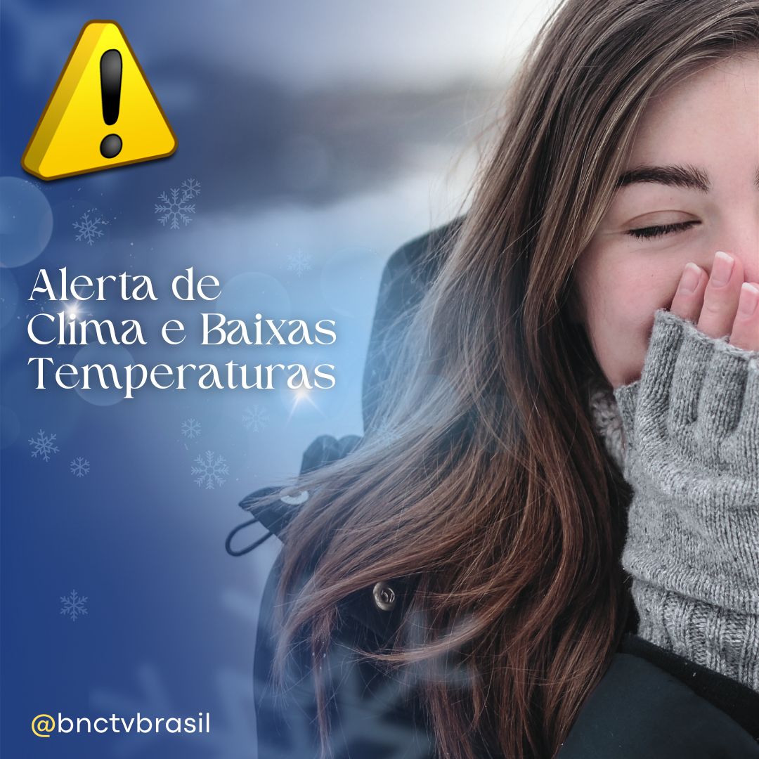 Aviso de Declínio de Temperatura