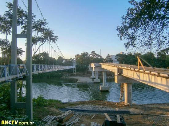 Previsão da obra pronta; final de maio