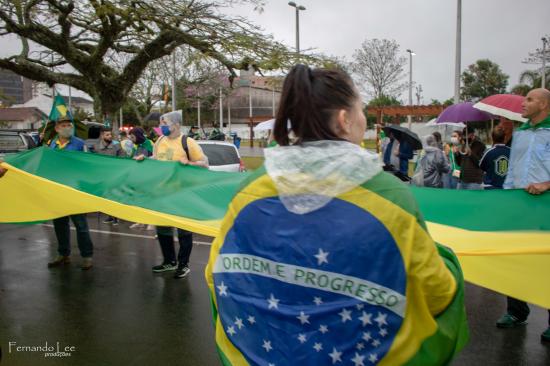 A Passeata da Independência em Tubarão