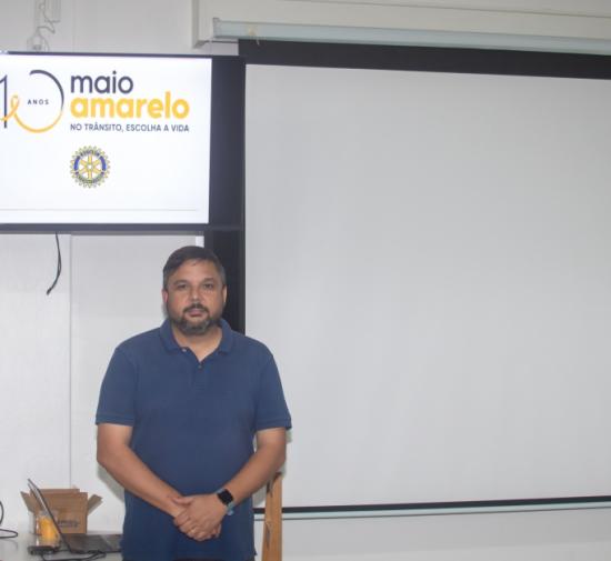 Maio amarelo 2023 - Reunião  em Tubarão, SC.