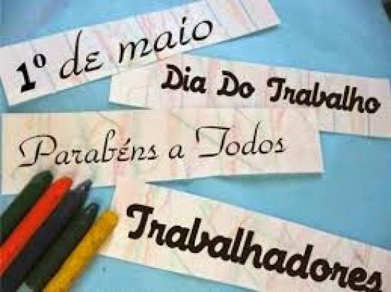 Dia do Trabalhador 2022 - Domingo 1 de maio