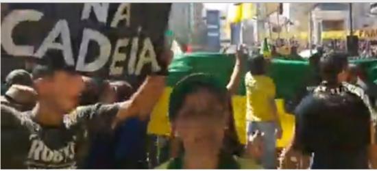 Lula em SC: manifestação e descontentamento
