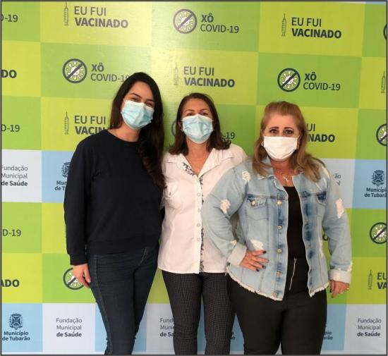 A vacinação em Tubarão, SC, gripe e Covid 19