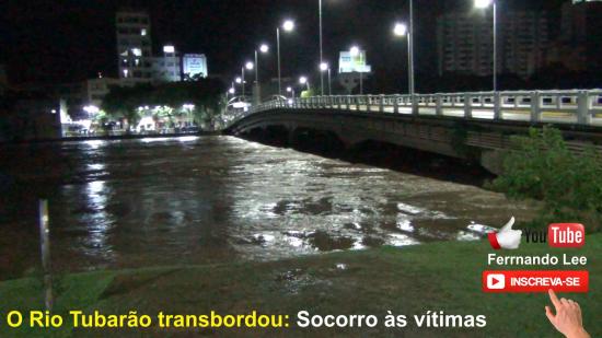 Transbordamento do Rio Tubarão - 1 ano depois