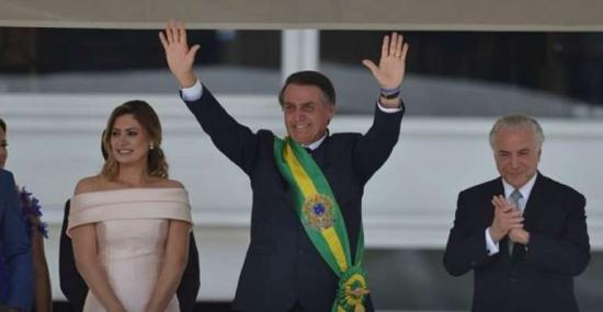 Toma posse o Presidente Bolsonaro