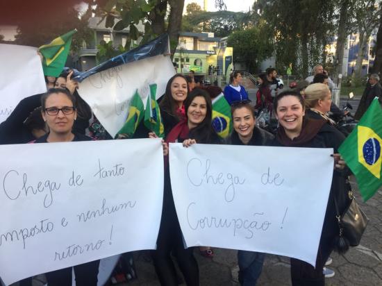 A greve dos caminhoneiros