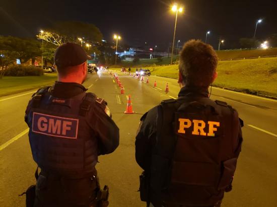 PRF, PM e GMF: combate à alcoolemia
