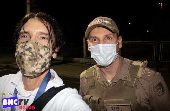 PolÃ­cia Militar de Tubarão, SC e a BNC TV