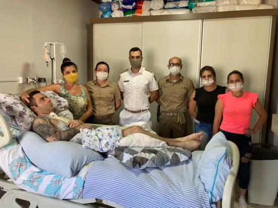 Cb da PM Jeferson, recebe homenagem do Comando 