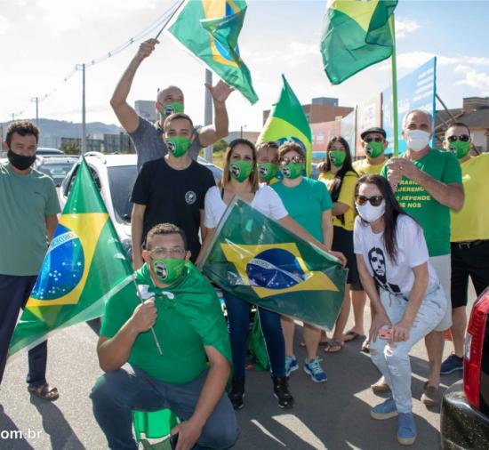 1Âº de maio: carreata em Tubarão