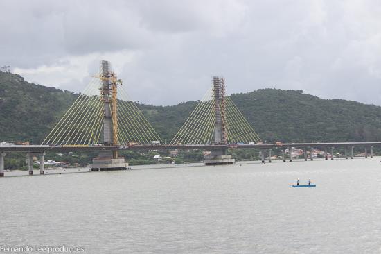 Ponte Anita Garibalde em Laguna, SC
