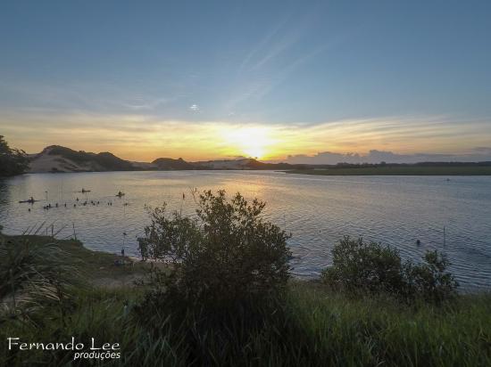 Lagoa em Jaguaruna, SC.